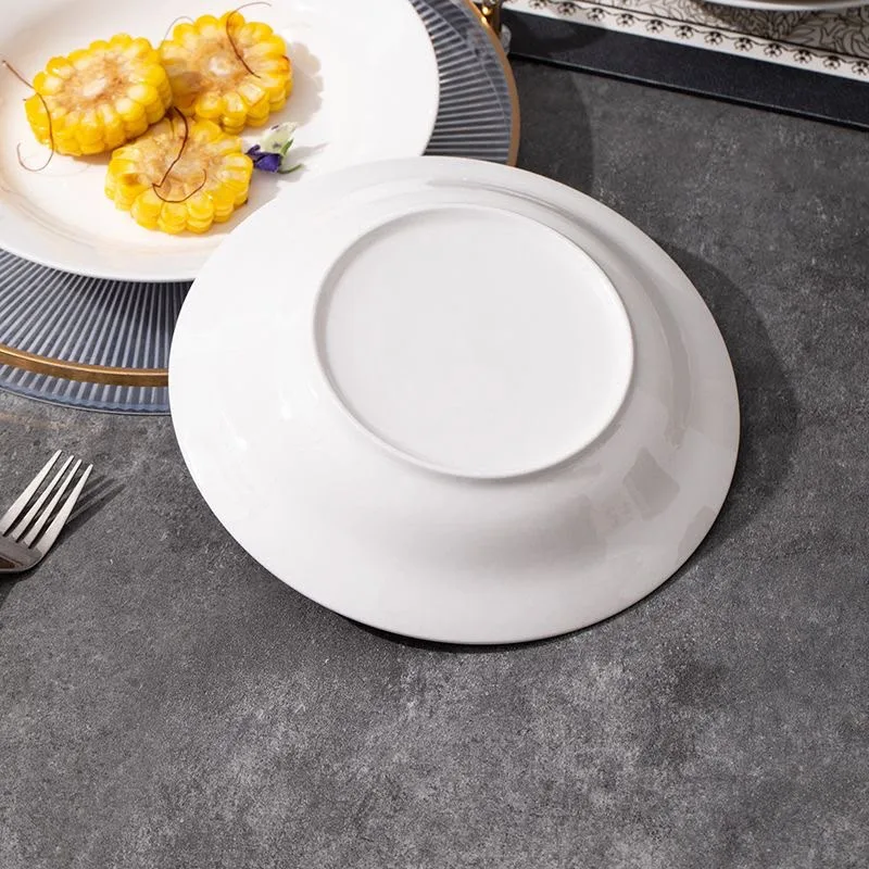 Piring makan keramik tebal diameter 21 cm premium serbaguna 1-1, gambar 4