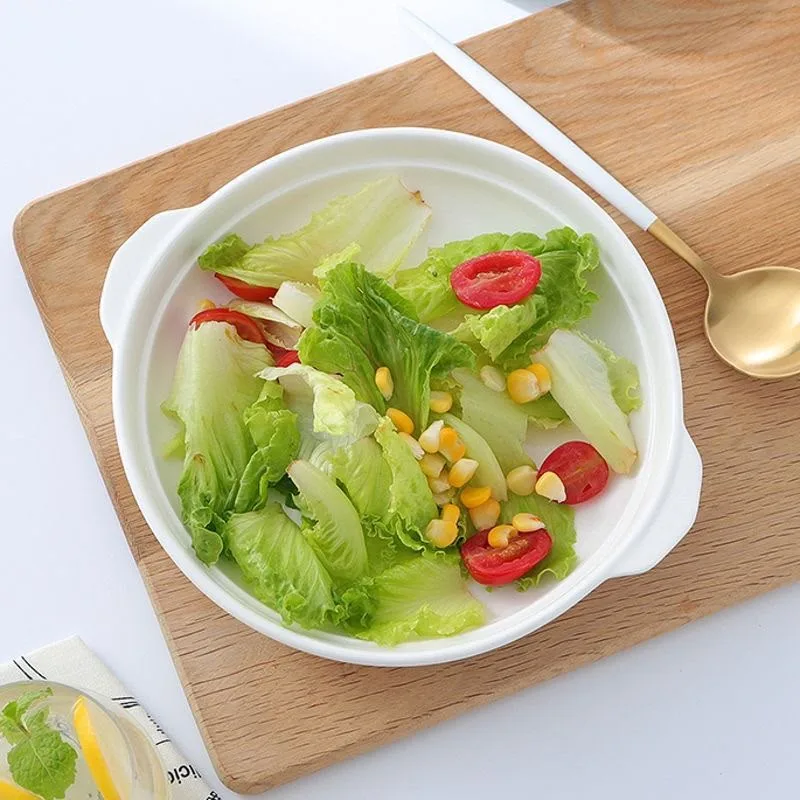 Piring keramik model kuping premium / piring makan keramik with handle / piring saji kuping hotelware SB-109, gambar 1