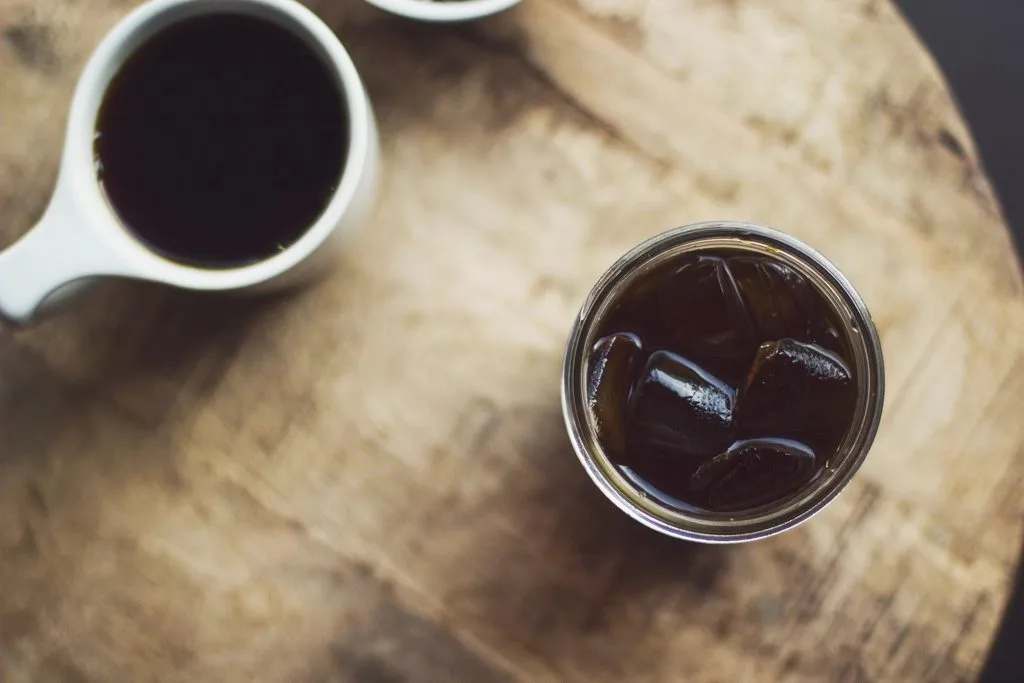 Cold brew dengan es